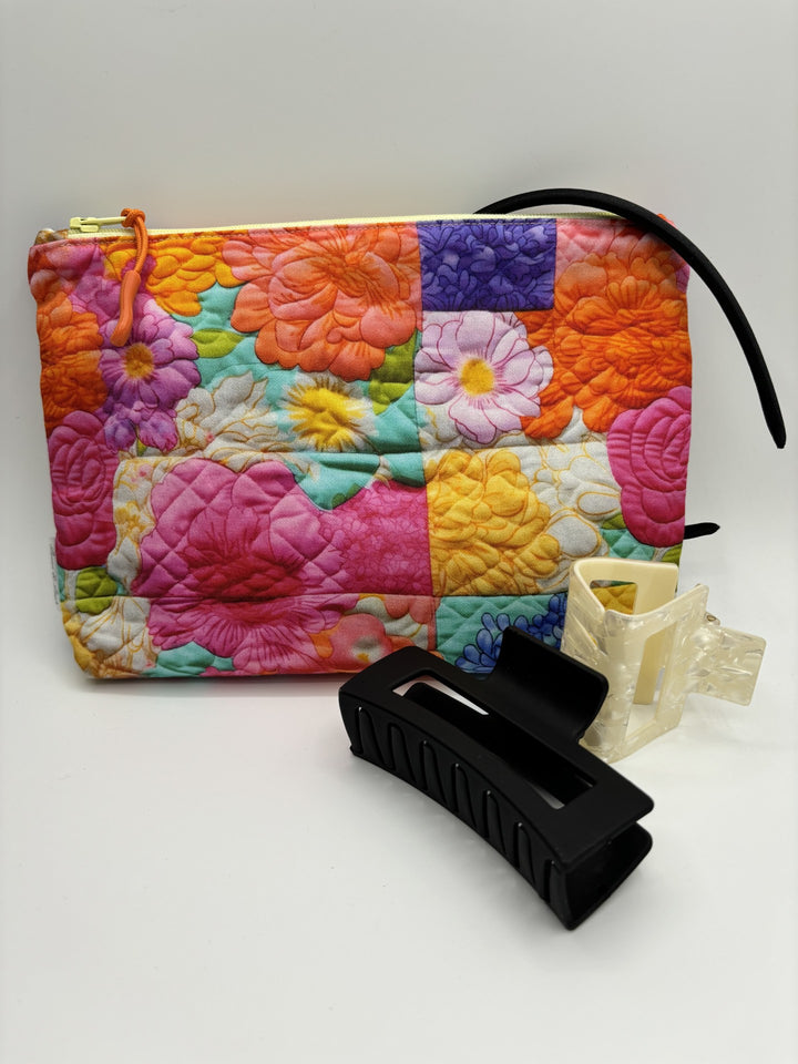 Everyday Pouch - Patchwork Flowers